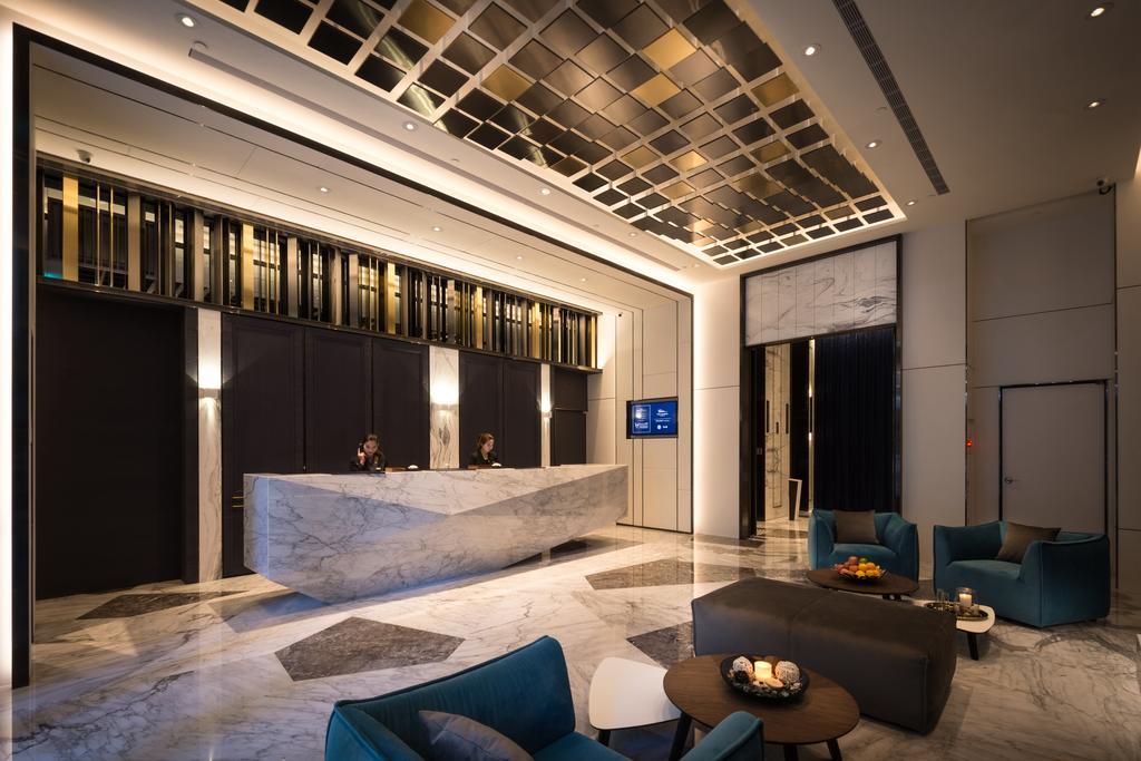 Park Lees Hotel Kaohsziung Kültér fotó The lobby of the hotel